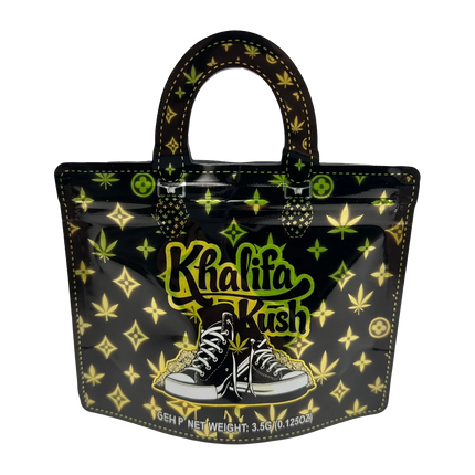 50 Pack 3.5G Handbag-Style Mylar Bags – Khalifa Design