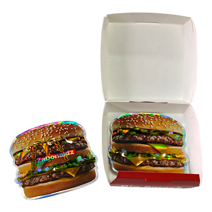 12 Pack - Hamburger-Themed Gift Box Set - ZaDonald'z Burger