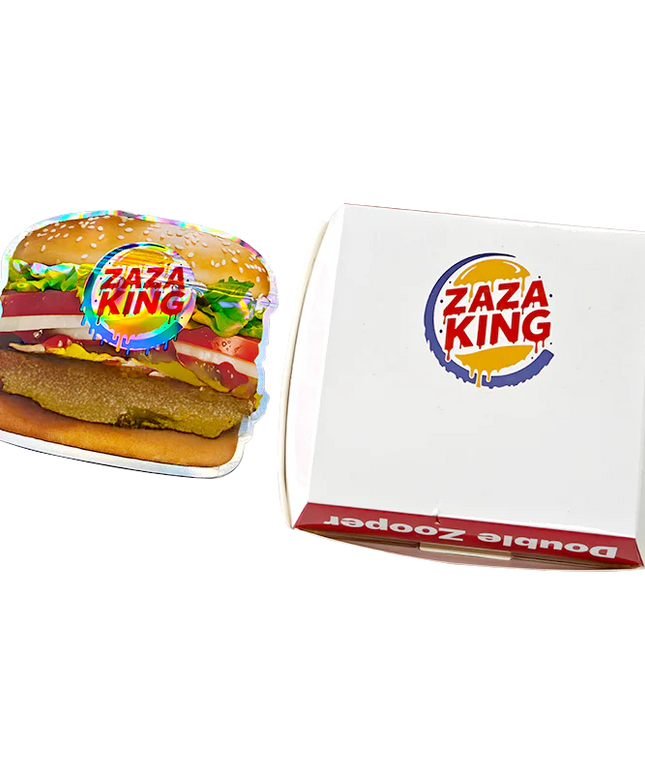 12 Pack - Hamburger-Themed Gift Box Set  - ZaZa King Burger