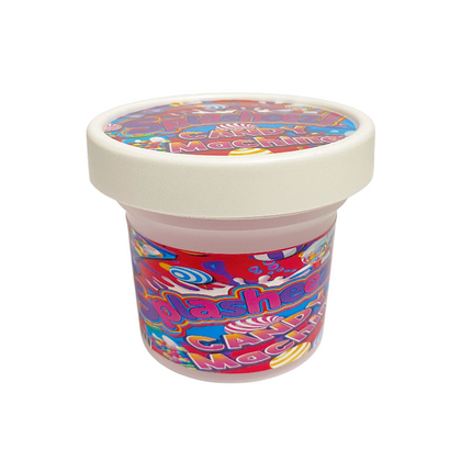 12-Pack Ice Cream Pint Style Containers with Lids & Display Boxes - Wild Berry Design