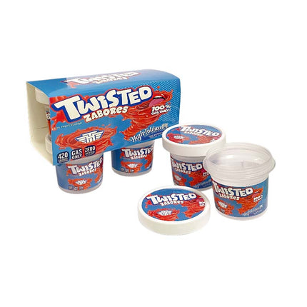 12-Pack Ice Cream Pint Style Containers with Lids & Display Boxes - Gumbo-Inspired Design