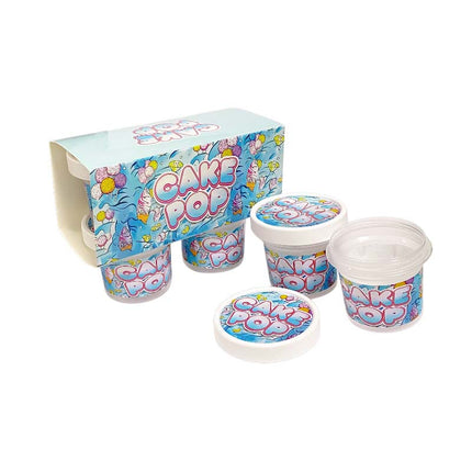 12-Pack Ice Cream Pint Style Containers with Lids & Display Boxes - Gumbo-Inspired Design