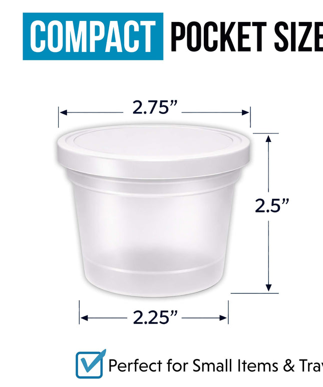 12-Pack Ice Cream Pint Style Containers with Lids & Display Boxes - Gumbo-Inspired Design