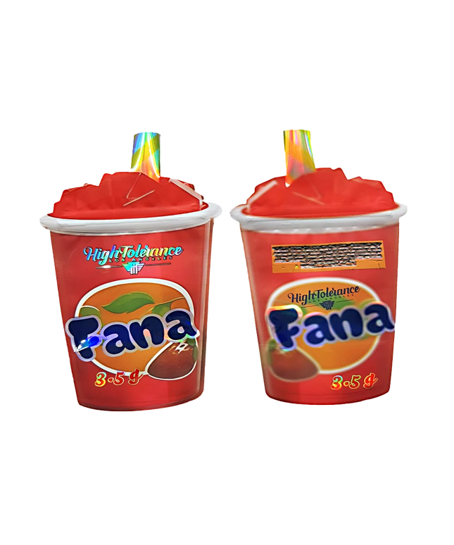 3.5g Fana Graphic Shaped Mylar Bags - 50 Count