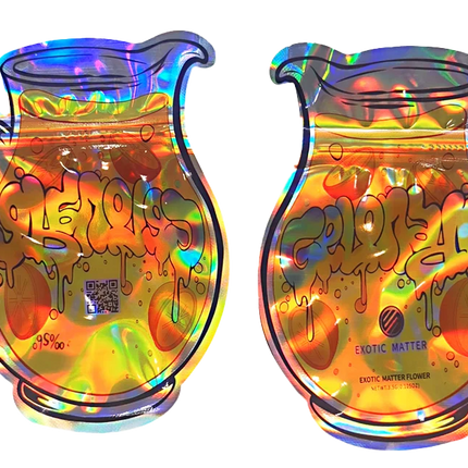 3.5g Candy Graphic Shaped Mylar Bags - 50 Count