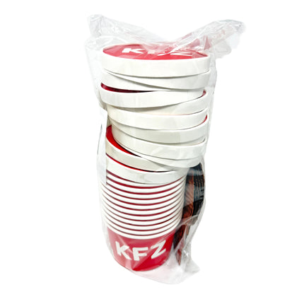 12 Pack - 3.5g Chicken Bucket Mylar Bags & Buckets Set – Novelty Fried Chicken Style Packaging Kit