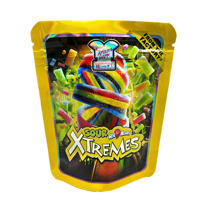 50 Pack 3.5g Mylar Bags – Sour Candy Design