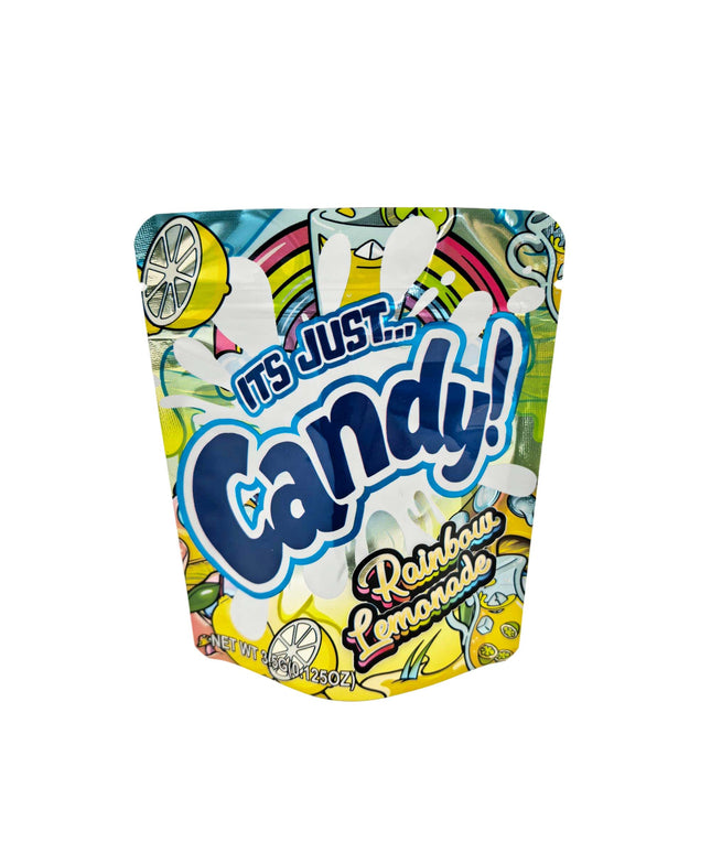 Its Just Candy Rainbow Lemonade 3.5g Exotic Mylar Bags - 50 Pack