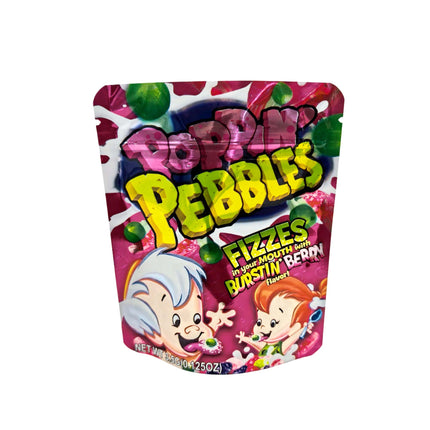 Poppin Pebbles Fizzes 3.5g Exotic Mylar Bags – 50 Pack