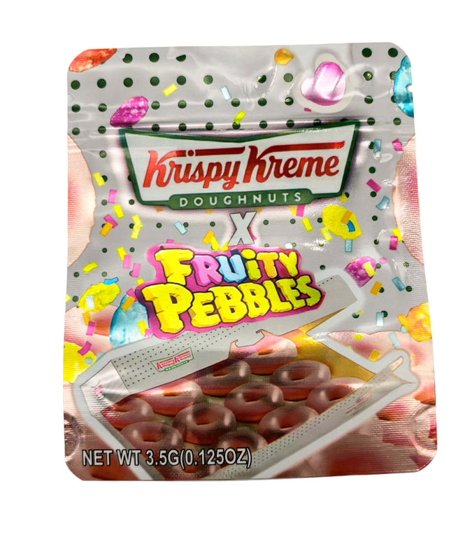 50 Pack 3.5g Fruity Cereal Design Mylar Bags