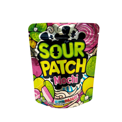50 Pack 3.5g Sour Mochi Design Mylar Bags