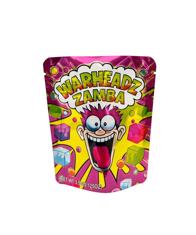 50 Pack 3.5g Zamba Decorative Mylar Packaging