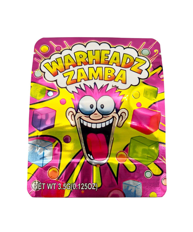 50 Pack 3.5g Zamba Decorative Mylar Packaging
