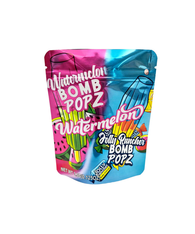 50 Pack 3.5g Watermelon Pop Design Mylar Bags