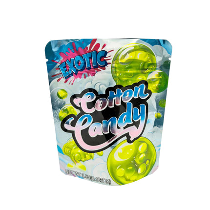 50 Pack 3.5g Exotic Cotton Candy Mylar Bags