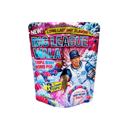 50 Pack 3.5g Big League Wala Triple Berry Bags