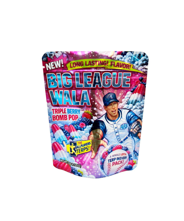 50 Pack 3.5g Big League Wala Triple Berry Bags
