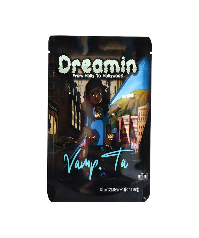 50 Pack 7g Mylar Bags - Hollywood Graphic Design
