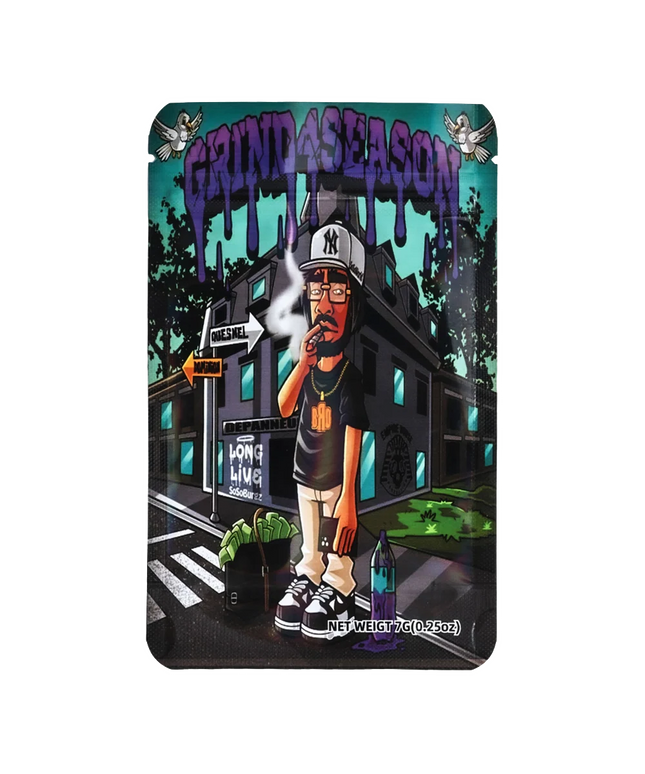 50 Pack 7g Mylar Bags - Four Seasons Graphic Design
