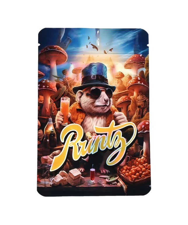 50 Pack 7g Mylar Bags - Rat Graphic Design