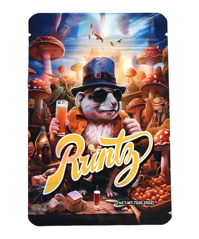 50 Pack 7g Mylar Bags - Rat Graphic Design