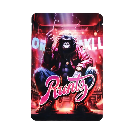 50 Pack 7g Mylar Bags – Gorilla Graphic Design