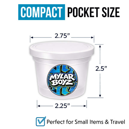 12 Pack 3.5g Popular Ice Cream Pint Style Mystery Retail Packaging Pouches - Assorted Designs
