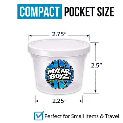 12 Pack 3.5g Premium Ice Cream Pint Style Mystery Retail Packaging Pouches - Assorted Designs