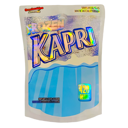 50 Pack 3.5g Shaped Mylar Bags – Pink Lemonade Design