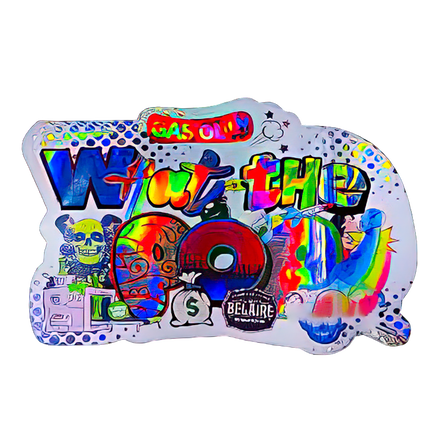 50 Pack 3.5G Shaped Mylar Bags - Pop Graphic Design