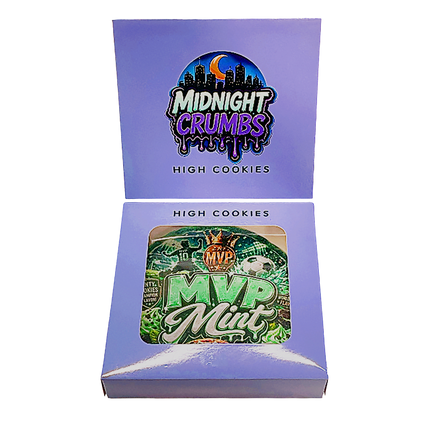 12 Pk Midnight Crumbs Shaped Bag & Window Box Set - Midnight Crumbs MVP Mint