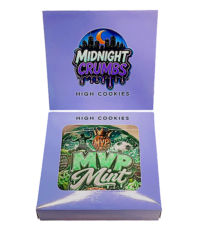 12 Pk Midnight Crumbs Shaped Bag & Window Box Set - Midnight Crumbs MVP Mint