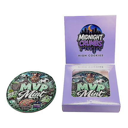 12 Pk Midnight Crumbs Shaped Bag & Window Box Set - Midnight Crumbs MVP Mint