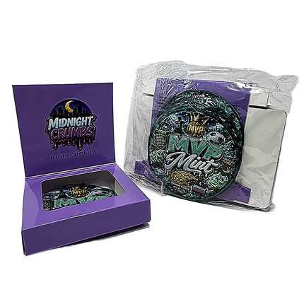 12 Pk Midnight Crumbs Shaped Bag & Window Box Set - Midnight Crumbs MVP Mint