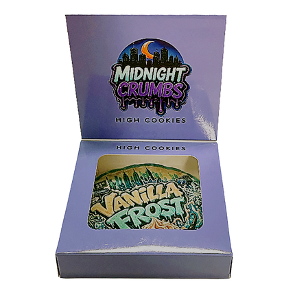12 Pk Midnight Crumbs Shaped Bag & Window Box Set - Midnight Crumbs Vanilla Frost