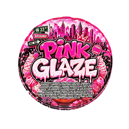 12 Pk Midnight Crumbs Shaped Bag & Window Box Set - Midnight Crumbs Pink Glaze