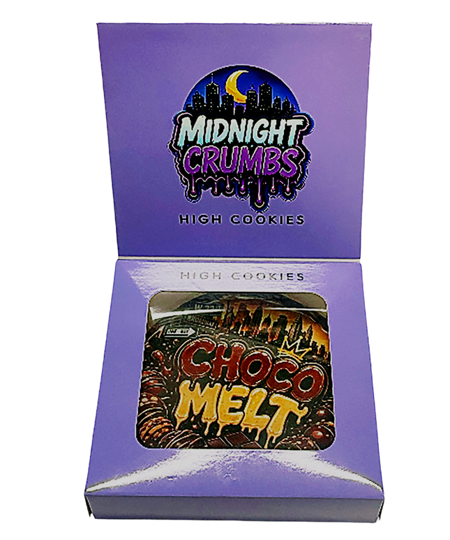 12 Pk Midnight Crumbs Shaped Bag & Window Box Set - Midnight Crumbs Choco Melt