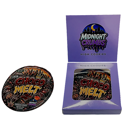 12 Pk Midnight Crumbs Shaped Bag & Window Box Set - Midnight Crumbs Choco Melt
