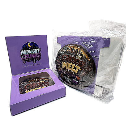 12 Pk Midnight Crumbs Shaped Bag & Window Box Set - Midnight Crumbs Choco Melt