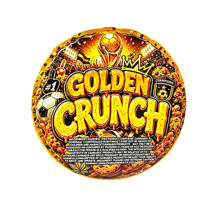 12 Pk Midnight Crumbs Shaped Bag & Window Box Set - Midnight Crumbs Golden Crunch