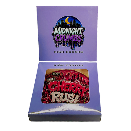 12 Pk Midnight Crumbs Shaped Bag & Window Box Set - Midnight Crumbs Cherry Rush