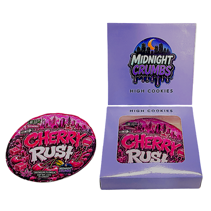 12 Pk Midnight Crumbs Shaped Bag & Window Box Set - Midnight Crumbs Cherry Rush