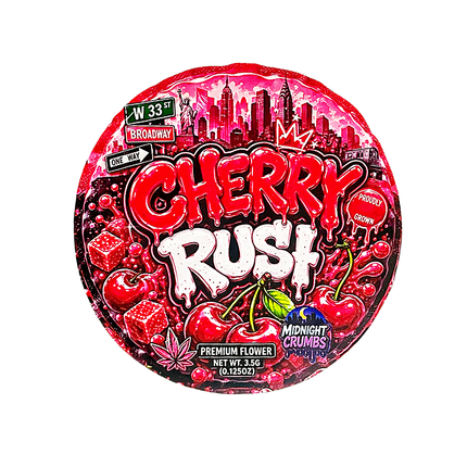12 Pk Midnight Crumbs Shaped Bag & Window Box Set - Midnight Crumbs Cherry Rush