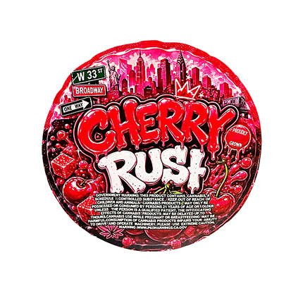 12 Pk Midnight Crumbs Shaped Bag & Window Box Set - Midnight Crumbs Cherry Rush