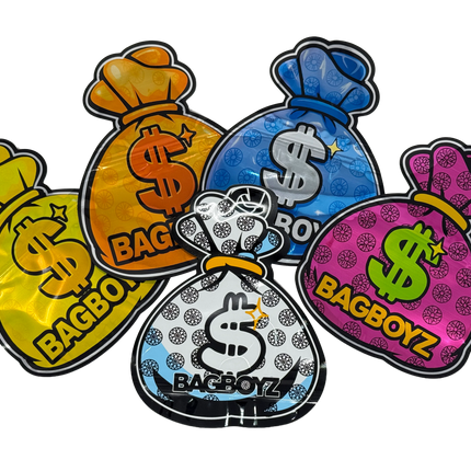 50 Pack 3.5G Mylar Bags Mix Designs – Backpack Design