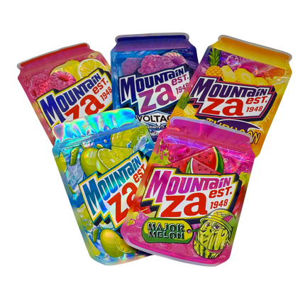 50 Pack 3.5G Mylar Bags Mix Designs – Mountain Design