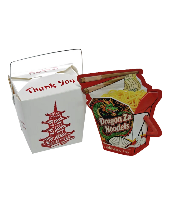 Dragon Za Noodles Takeout Style Gift Box Set - 12 Count
