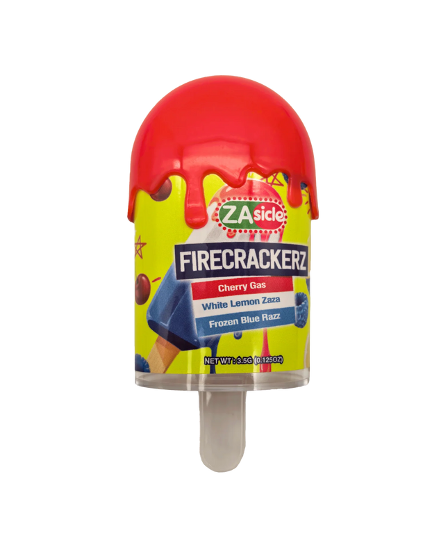 12 Pack – Popsicle Style Plastic Storage Containers with Decorative Wrap Labels - Zasicle Firecrackerz