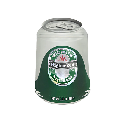 3.5g Shaped Mylar Bag – Beverage Graphic – 50 Count