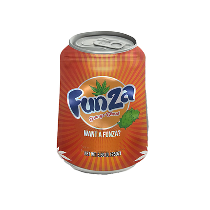 3.5g Shaped Mylar Bag – Fun Graphic Design – 50 Count